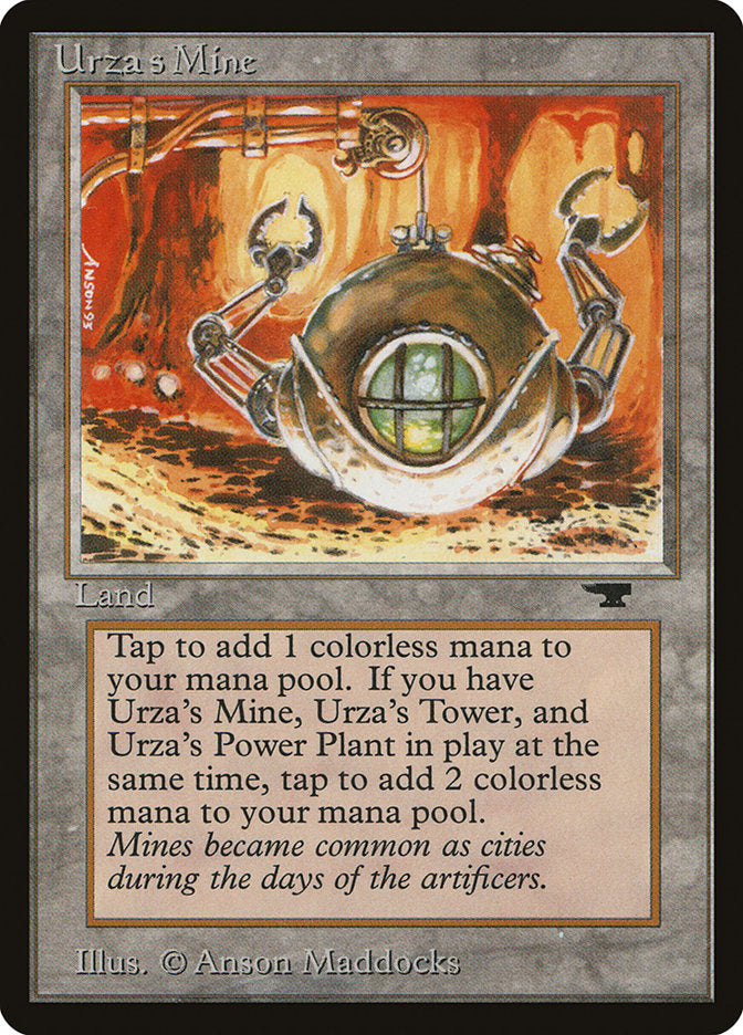 Urza's Mine (Orange Background) [Antiquities] | Gamers Paradise