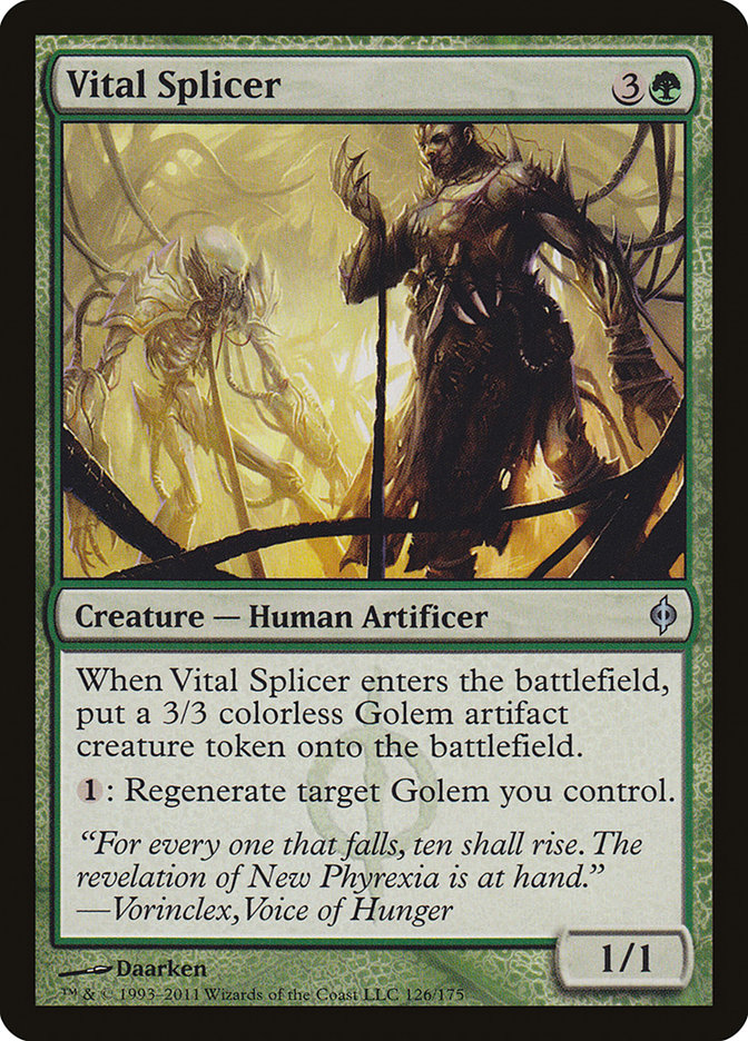 Vital Splicer [New Phyrexia] | Gamers Paradise