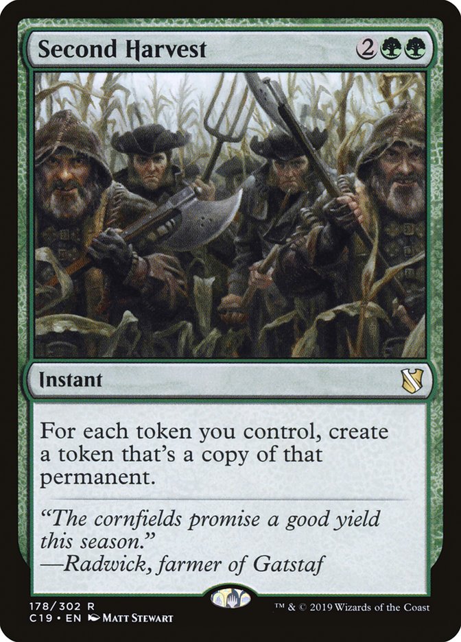 Second Harvest [Commander 2019] | Gamers Paradise