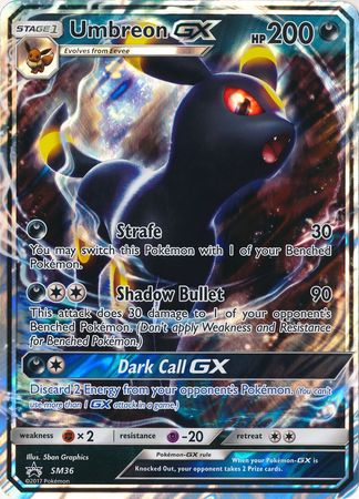 Umbreon GX (SM36) (Jumbo Card) [Sun & Moon: Black Star Promos] | Gamers Paradise