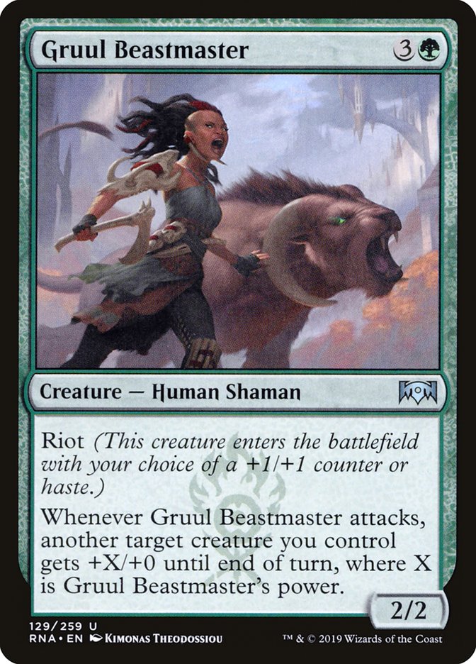 Gruul Beastmaster [Ravnica Allegiance] | Gamers Paradise