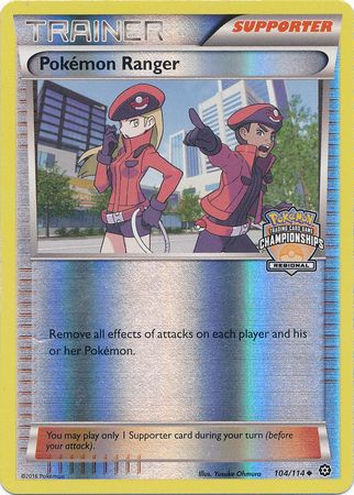 Pokemon Ranger (104/114) (Championship Promo) [XY: Steam Siege] | Gamers Paradise