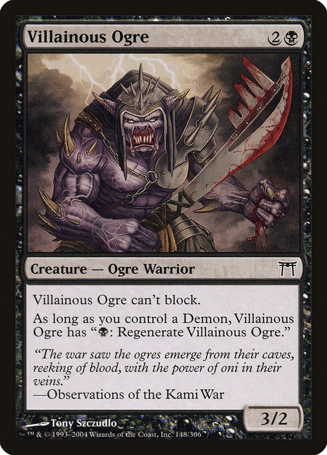 Villainous Ogre [Champions of Kamigawa] | Gamers Paradise