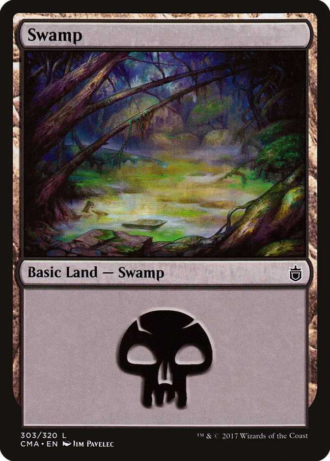 Swamp (303) [Commander Anthology] | Gamers Paradise