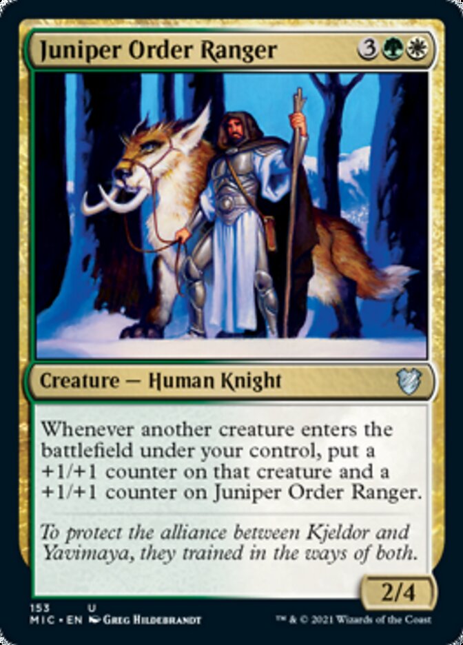 Juniper Order Ranger [Innistrad: Midnight Hunt Commander] | Gamers Paradise