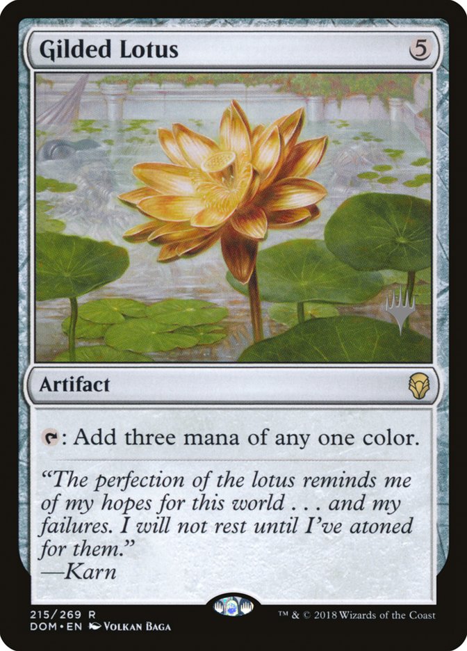 Gilded Lotus (Promo Pack) [Dominaria Promos] | Gamers Paradise