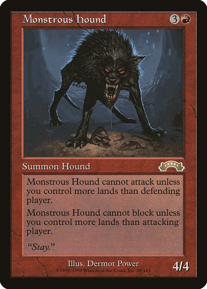 Monstrous Hound [Exodus] | Gamers Paradise