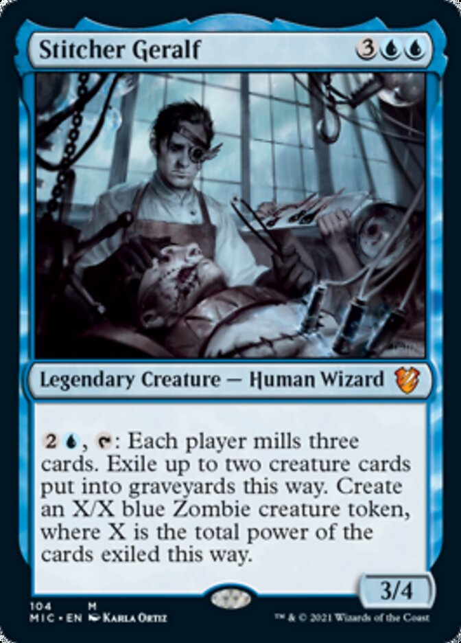 Stitcher Geralf [Innistrad: Midnight Hunt Commander] | Gamers Paradise