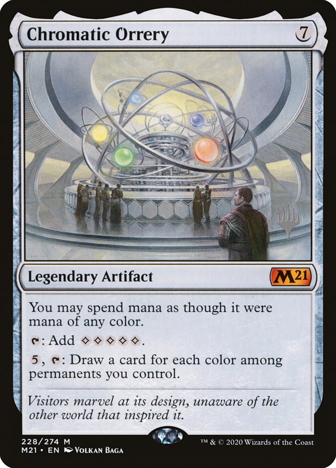 Chromatic Orrery (Promo Pack) [Core Set 2021 Promos] | Gamers Paradise