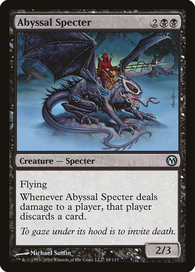 Abyssal Specter [Duels of the Planeswalkers] | Gamers Paradise