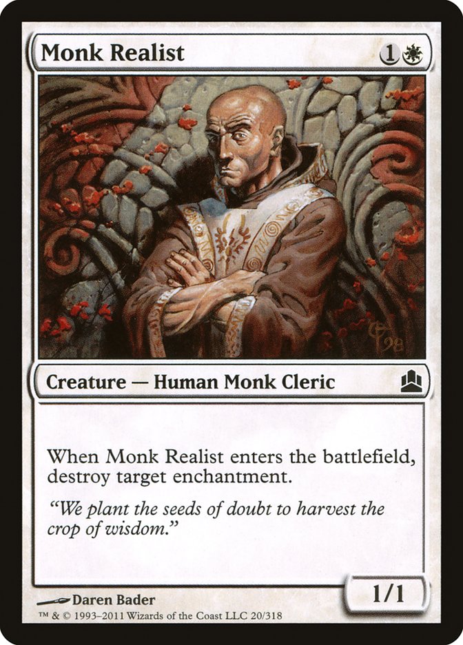 Monk Realist [Commander 2011] | Gamers Paradise