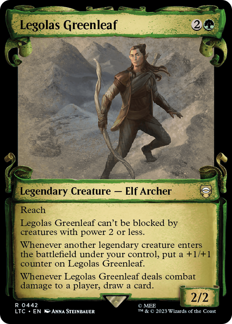 Legolas Greenleaf [The Lord of the Rings: Tales of Middle-Earth Commander Showcase Scrolls] | Gamers Paradise