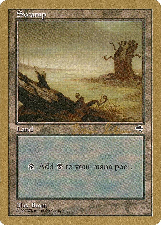 Swamp (bs340) (Brian Selden) [World Championship Decks 1998] | Gamers Paradise