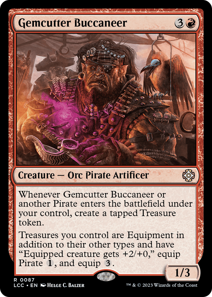 Gemcutter Buccaneer [The Lost Caverns of Ixalan Commander] | Gamers Paradise