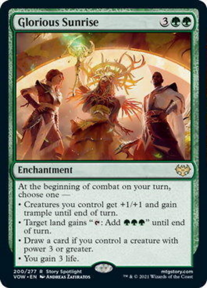Glorious Sunrise [Innistrad: Crimson Vow] | Gamers Paradise