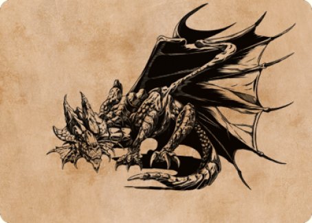 Ancient Copper Dragon Art Card (52) [Commander Legends: Battle for Baldur's Gate Art Series] | Gamers Paradise