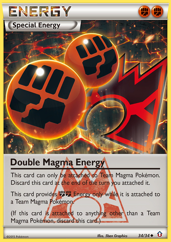 Double Magma Energy (34/34) [XY: Double Crisis] | Gamers Paradise