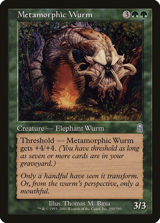 Metamorphic Wurm [Odyssey] | Gamers Paradise