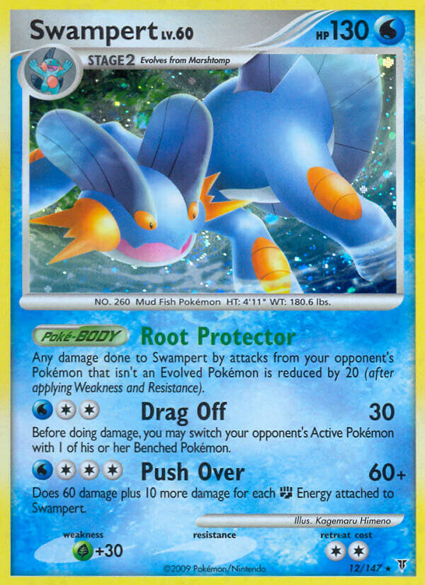 Swampert (12/147) (Theme Deck Exclusive) [Platinum: Supreme Victors] | Gamers Paradise