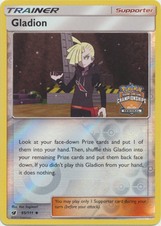 Gladion (95/111) (Regional Championship Promo) [Sun & Moon: Crimson Invasion] | Gamers Paradise