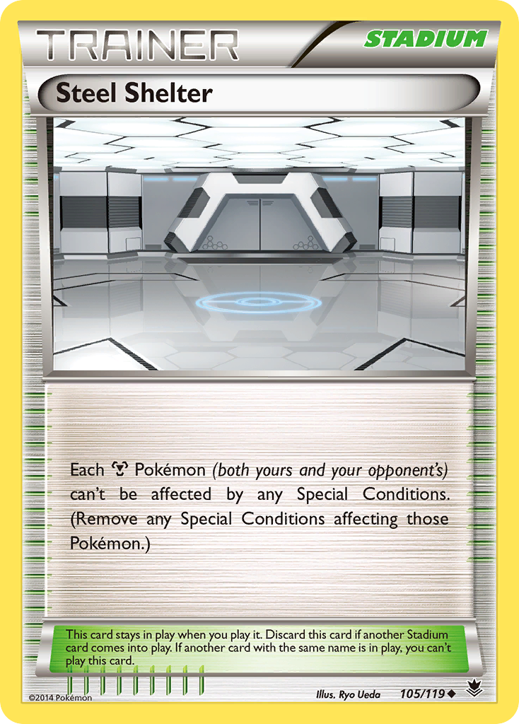 Steel Shelter (105/119) [XY: Phantom Forces] | Gamers Paradise