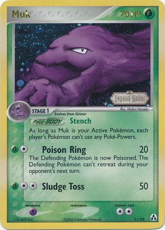 Muk (11/92) (Stamped) [EX: Legend Maker] | Gamers Paradise