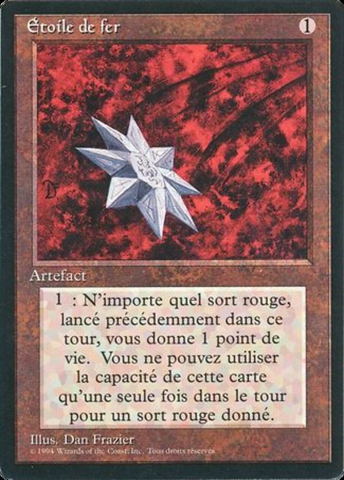 Iron Star [Foreign Black Border] | Gamers Paradise