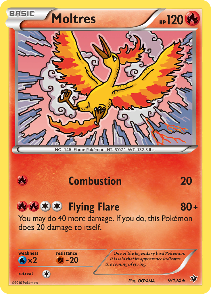 Moltres (9/124) [XY: Fates Collide] | Gamers Paradise