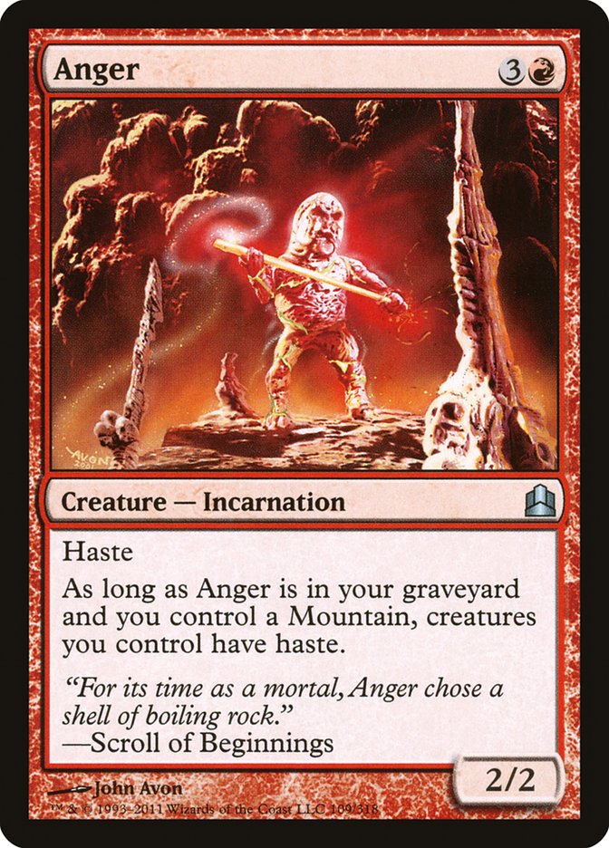 Anger [Commander 2011] | Gamers Paradise