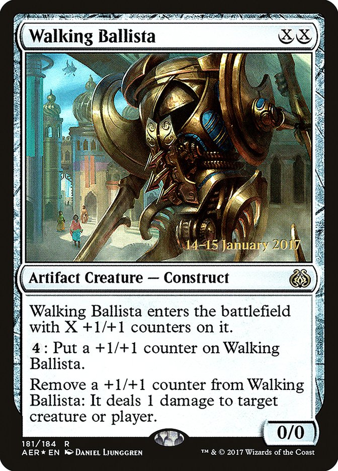 Walking Ballista [Aether Revolt Prerelease Promos] | Gamers Paradise