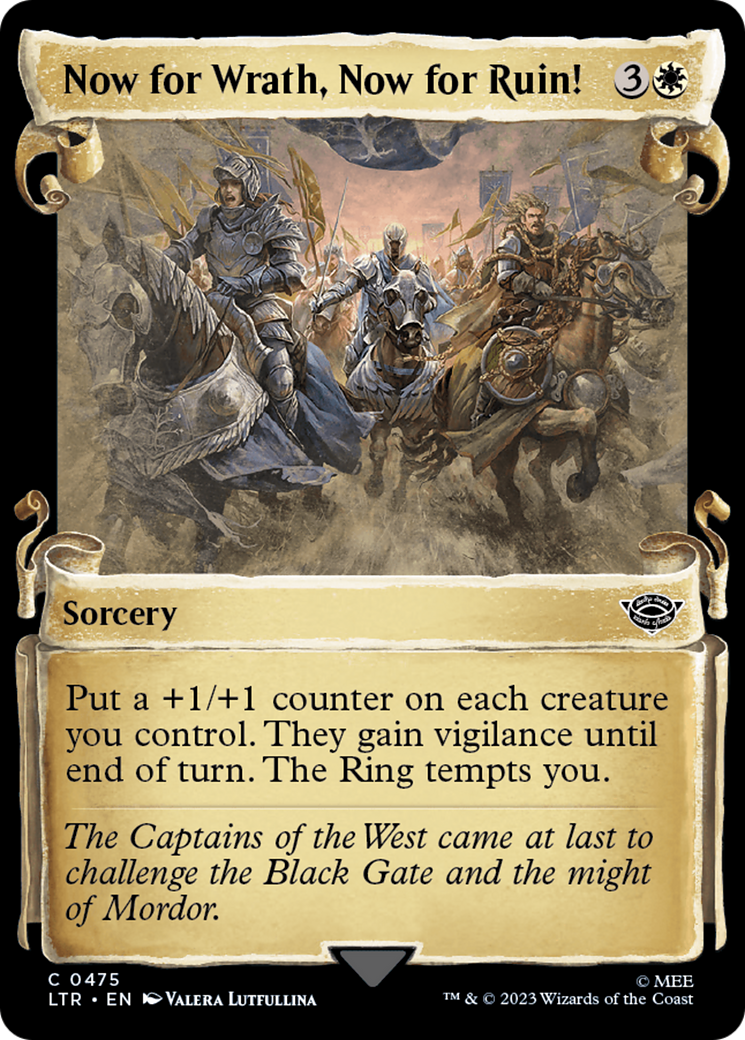 Now for Wrath, Now for Ruin! [The Lord of the Rings: Tales of Middle-Earth Showcase Scrolls] | Gamers Paradise