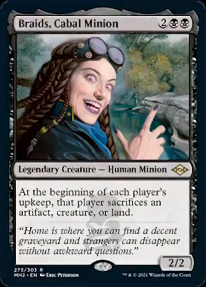 Braids, Cabal Minion (Foil Etched) [Modern Horizons 2] | Gamers Paradise