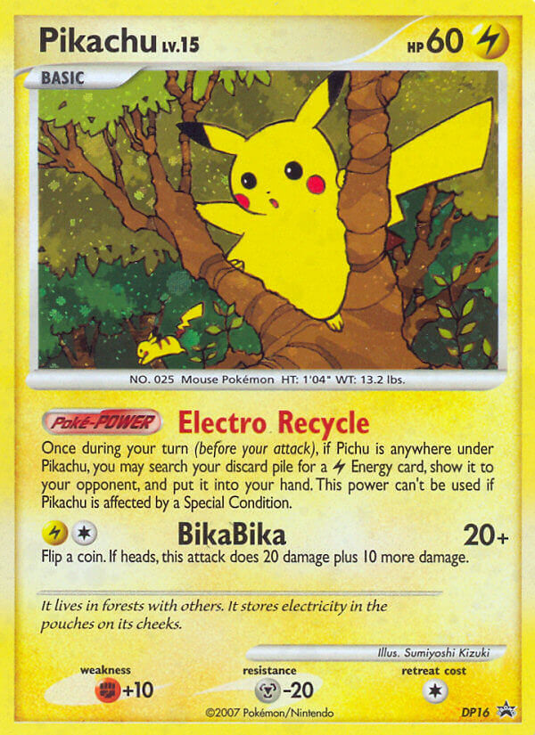 Pikachu (DP16) [Diamond & Pearl: Black Star Promos] | Gamers Paradise