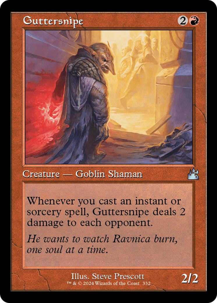 Guttersnipe (Retro Frame) [Ravnica Remastered] | Gamers Paradise