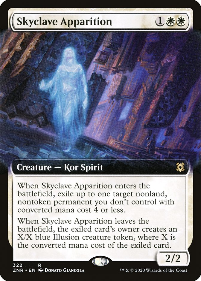 Skyclave Apparition (Extended Art) [Zendikar Rising] | Gamers Paradise