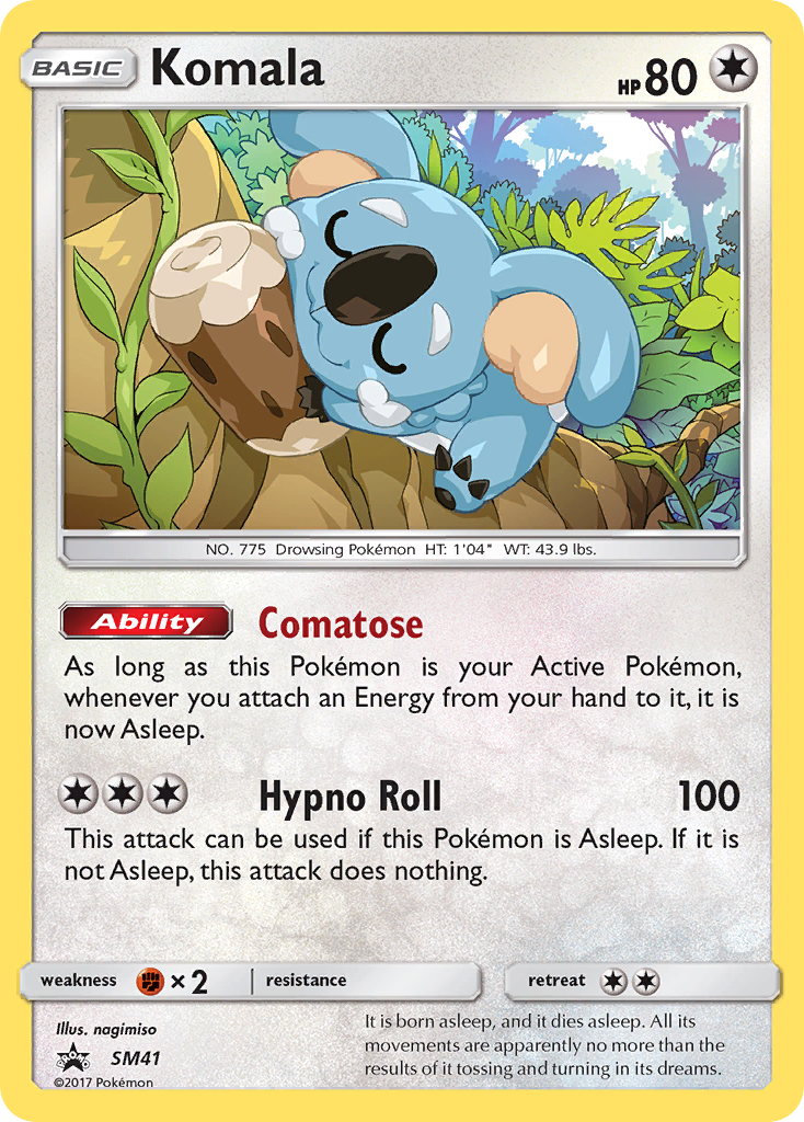 Komala (SM41) [Sun & Moon: Black Star Promos] | Gamers Paradise