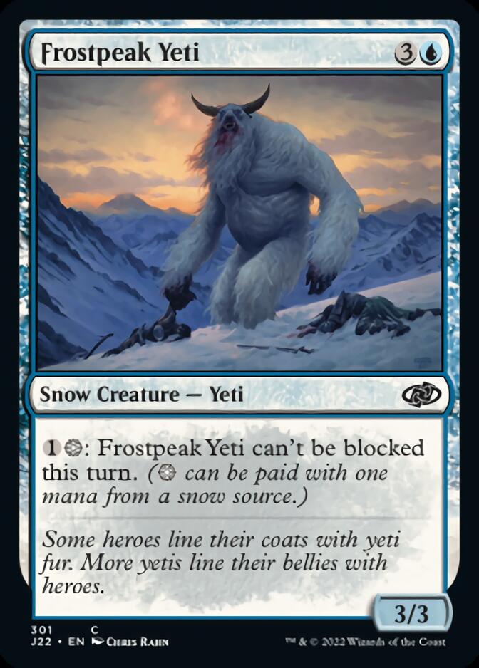 Frostpeak Yeti [Jumpstart 2022] | Gamers Paradise