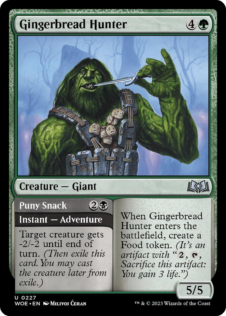 Gingerbread Hunter // Puny Snack [Wilds of Eldraine] | Gamers Paradise