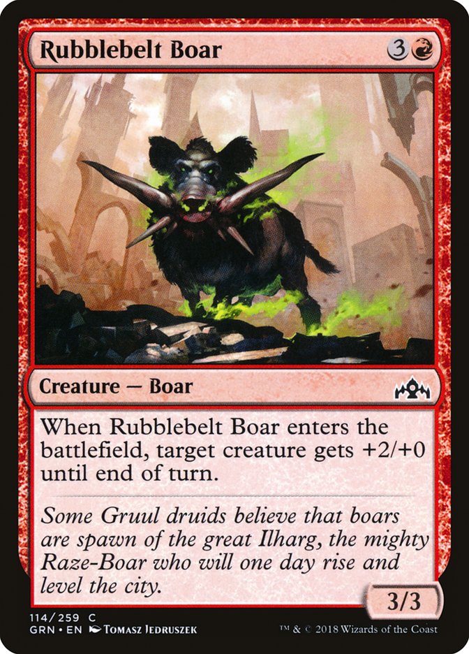 Rubblebelt Boar [Guilds of Ravnica] | Gamers Paradise