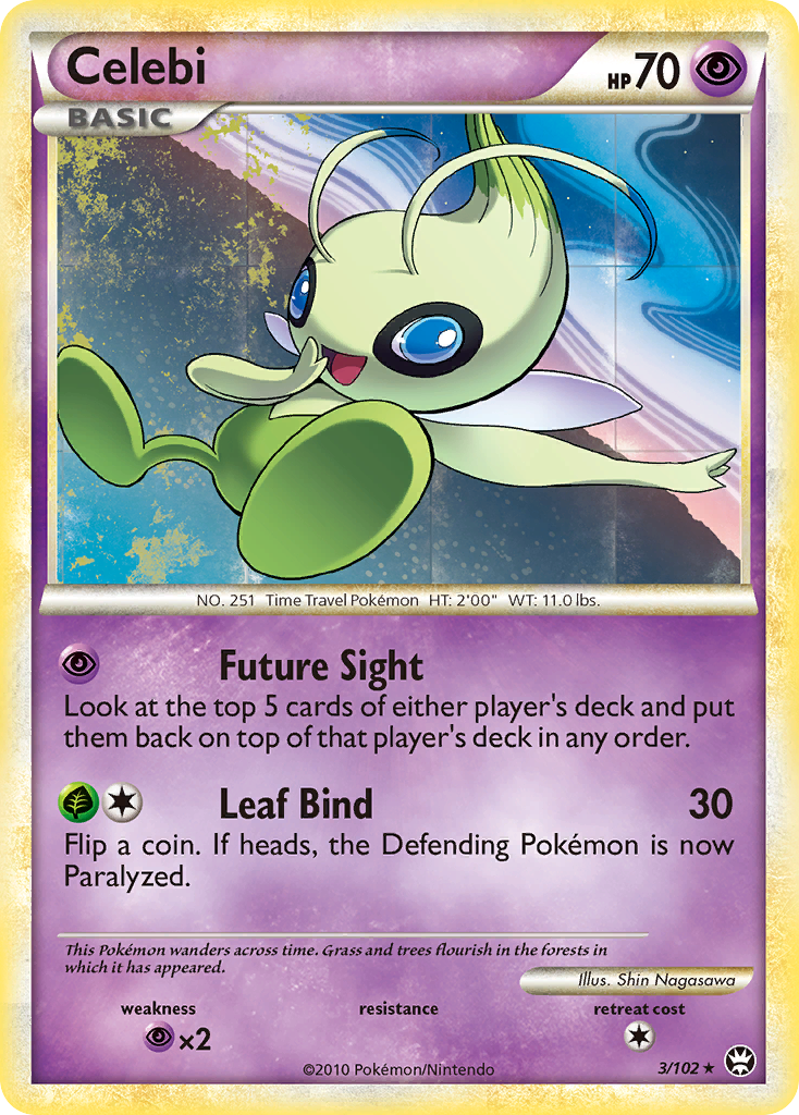 Celebi (3/102) [HeartGold & SoulSilver: Triumphant] | Gamers Paradise