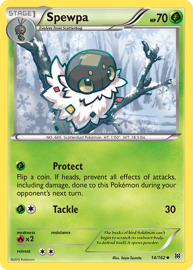 Spewpa (14/162) [XY: BREAKthrough] | Gamers Paradise