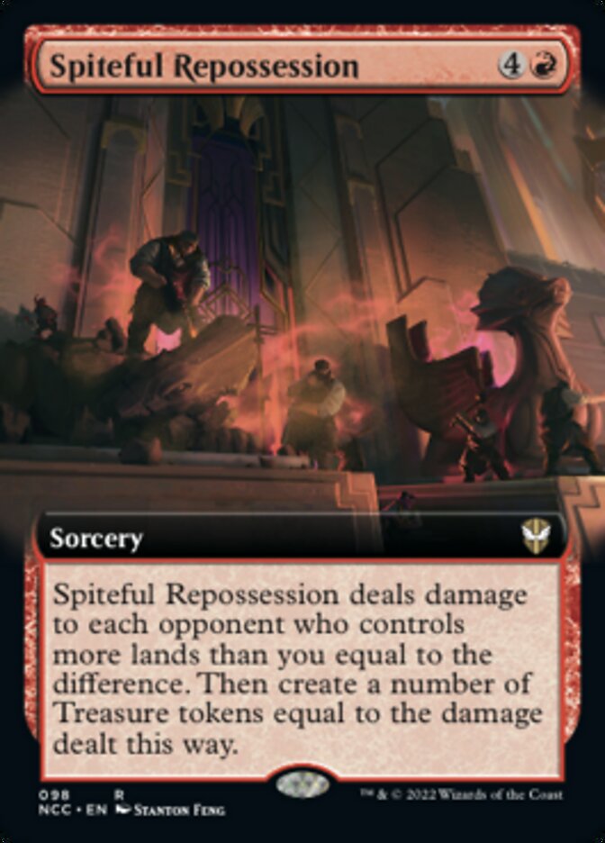 Spiteful Repossession (Extended Art) [Streets of New Capenna Commander] | Gamers Paradise