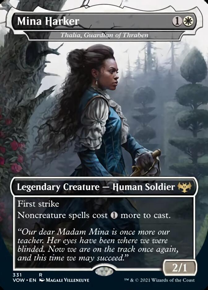 Thalia, Guardian of Thraben - Mina Harker [Innistrad: Crimson Vow] | Gamers Paradise