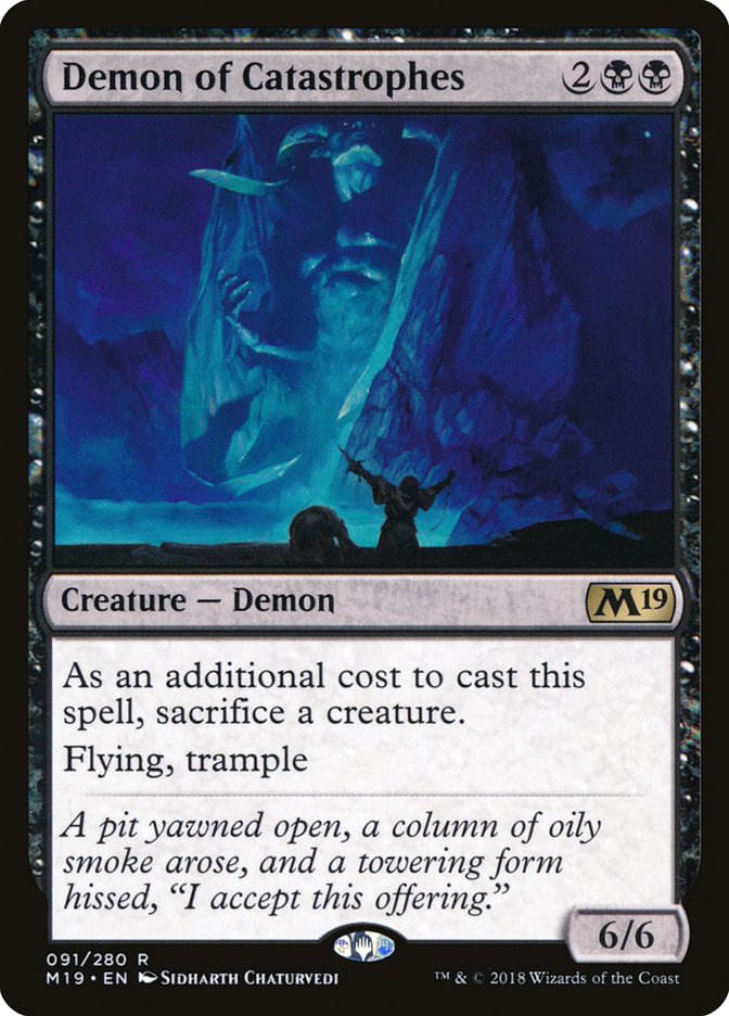 Demon of Catastrophes [Core Set 2019] | Gamers Paradise