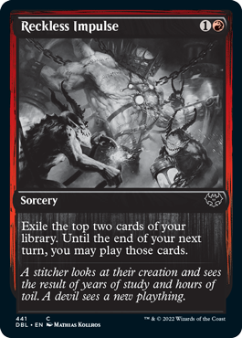 Reckless Impulse [Innistrad: Double Feature] | Gamers Paradise