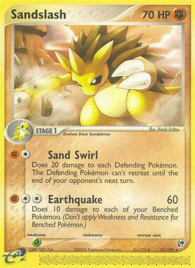 Sandslash (21/100) [EX: Sandstorm] | Gamers Paradise