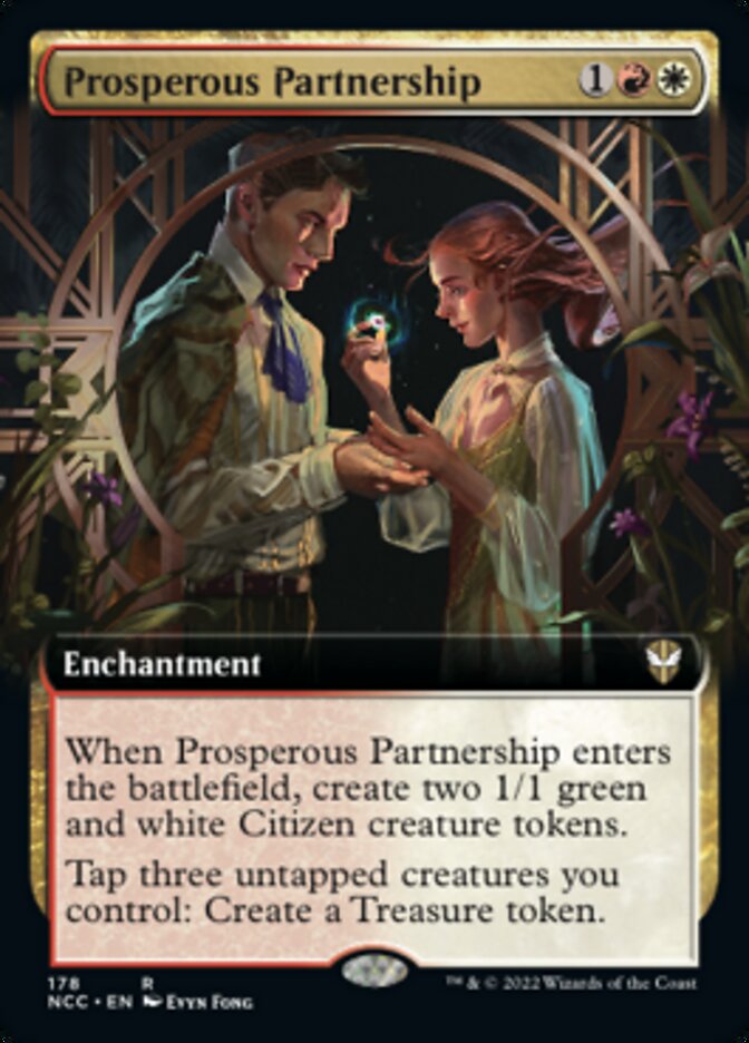 Prosperous Partnership (Extended Art) [Streets of New Capenna Commander] | Gamers Paradise