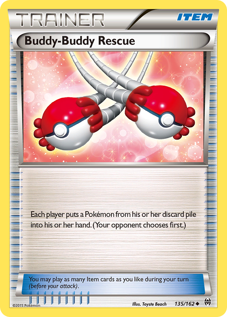 Buddy-Buddy Rescue (135/162) [XY: BREAKthrough] | Gamers Paradise