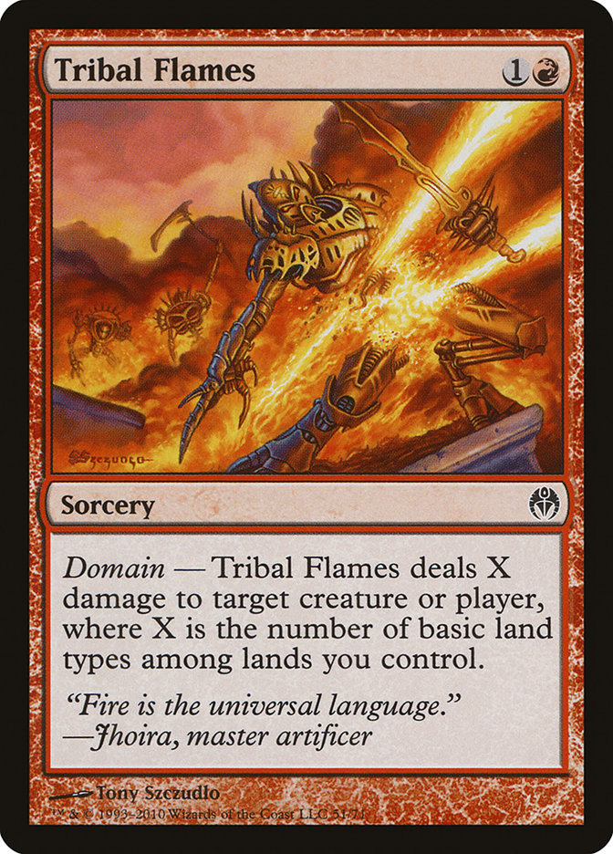 Tribal Flames [Duel Decks: Phyrexia vs. the Coalition] | Gamers Paradise