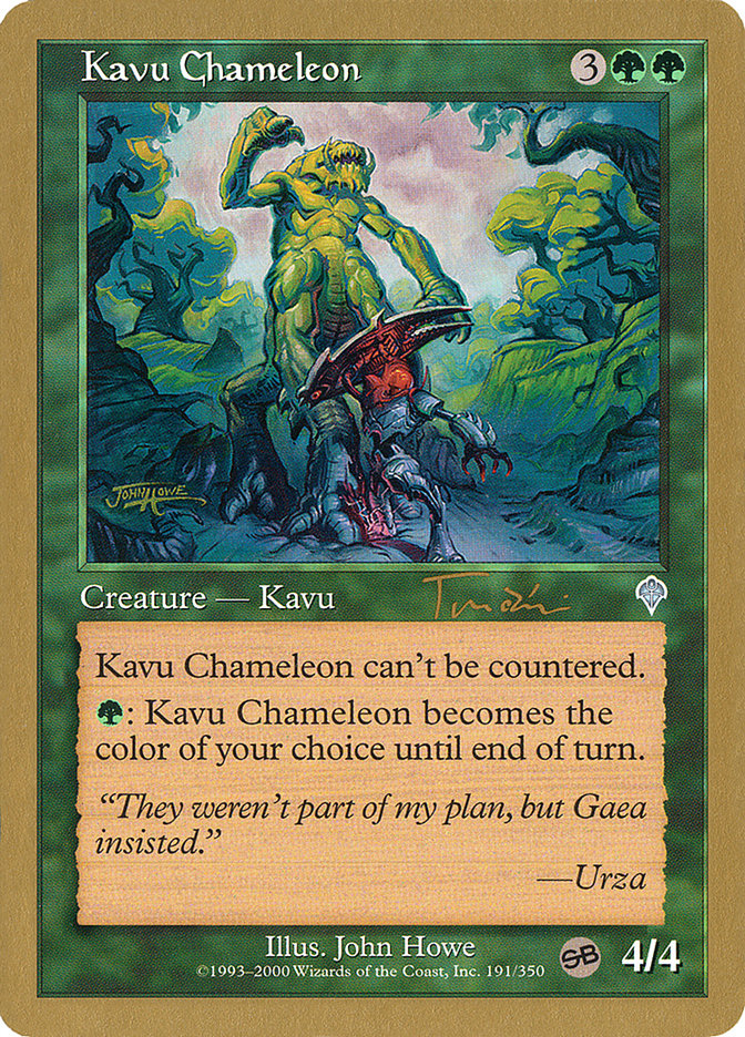 Kavu Chameleon (Jan Tomcani) (SB) [World Championship Decks 2001] | Gamers Paradise